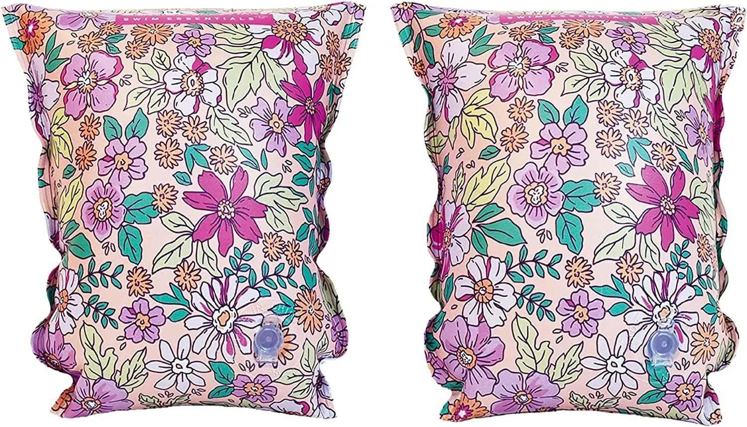 Swim Essentials Schwimmflügel Baby 0-2 Jahre Blume aufblasbar