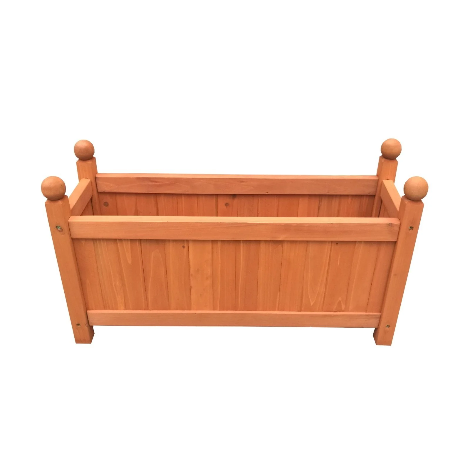 HTI-LIVING Blumenkasten aus Holz Braun Balkon Garten