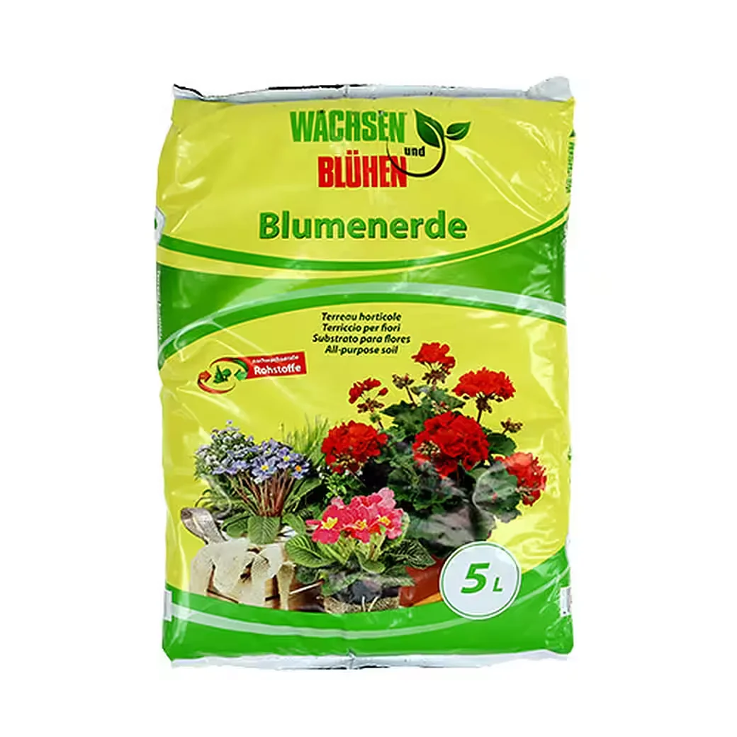 FRUX Blumenerde nährstoffreich für üppige Blüten, gesunde Pflanzen