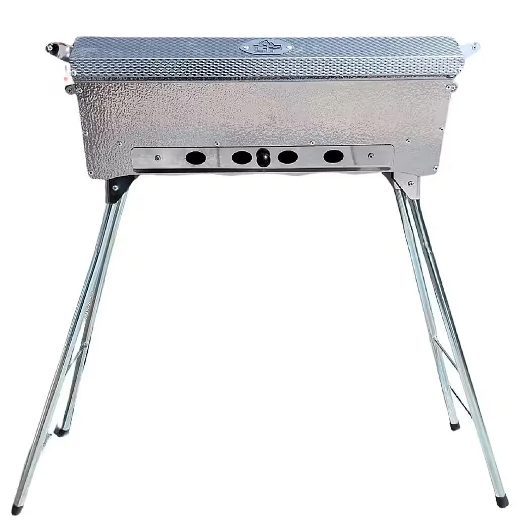 Astana - Holzkohlegrill Schaschlikgrill Mangal Edelstahl Deluxe