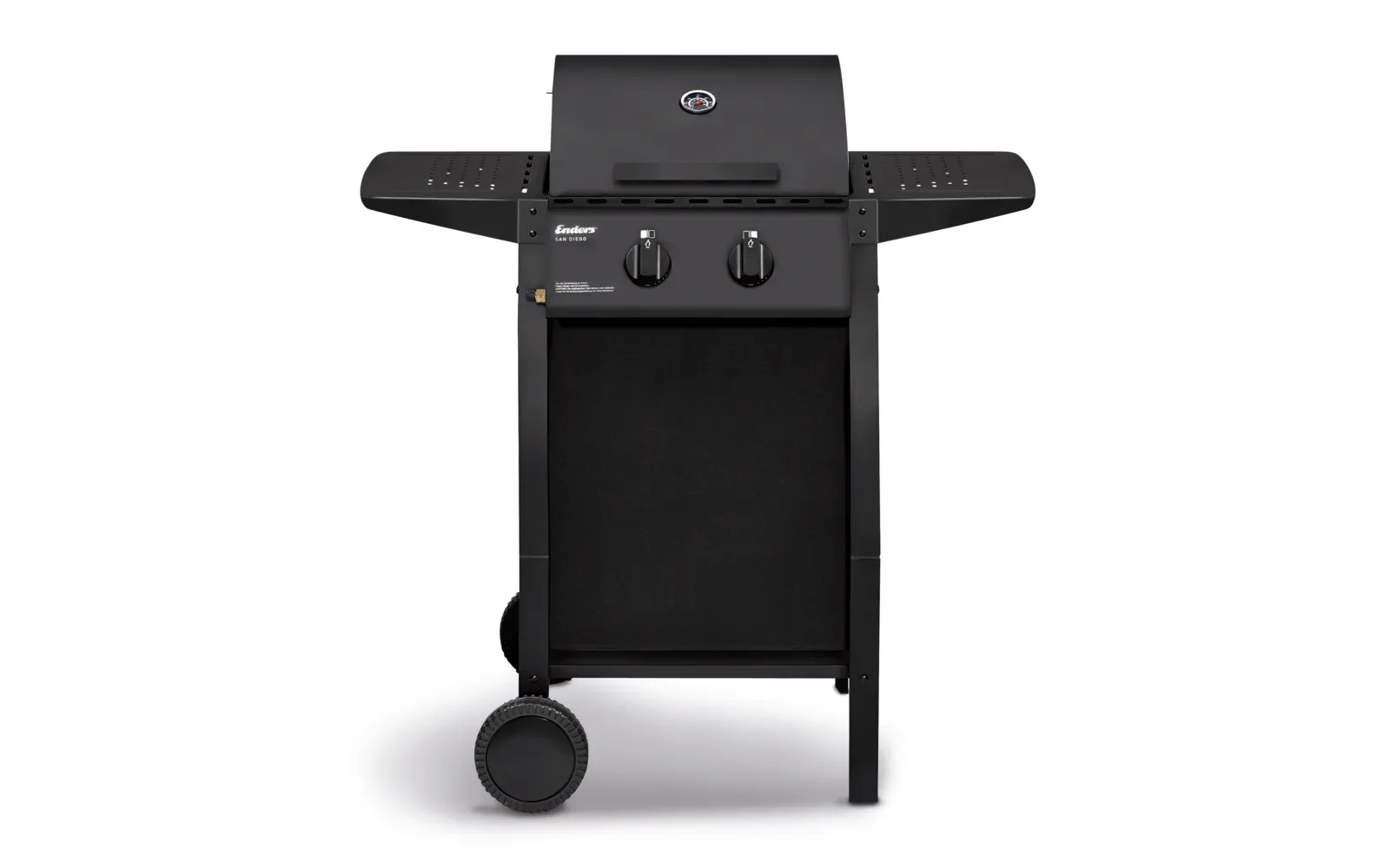 Enders - Gasgrill San Diego 2, 2 Edelstahlbrenner, 5,6 kW, 30 mbar