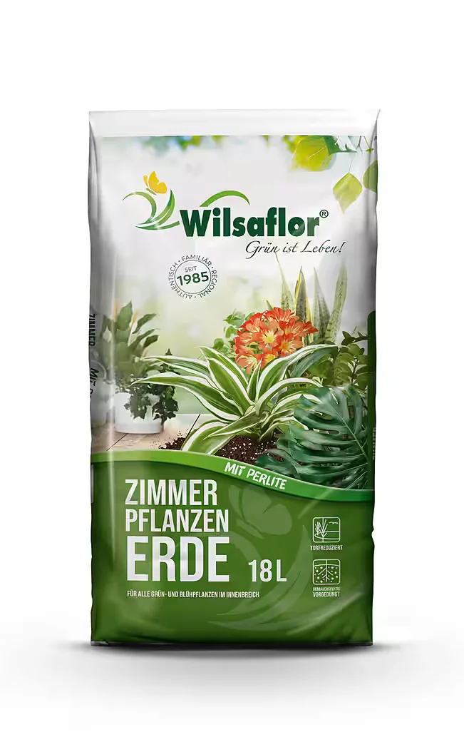 JSM-BRENNHOLZ Wilsaflor Zimmerpflanzenerde mit Perlite 2 x 18 L