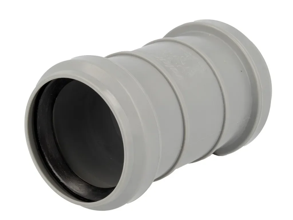 HTsafe Doppelmuffe DN40 Abwasser Rohrverbinder