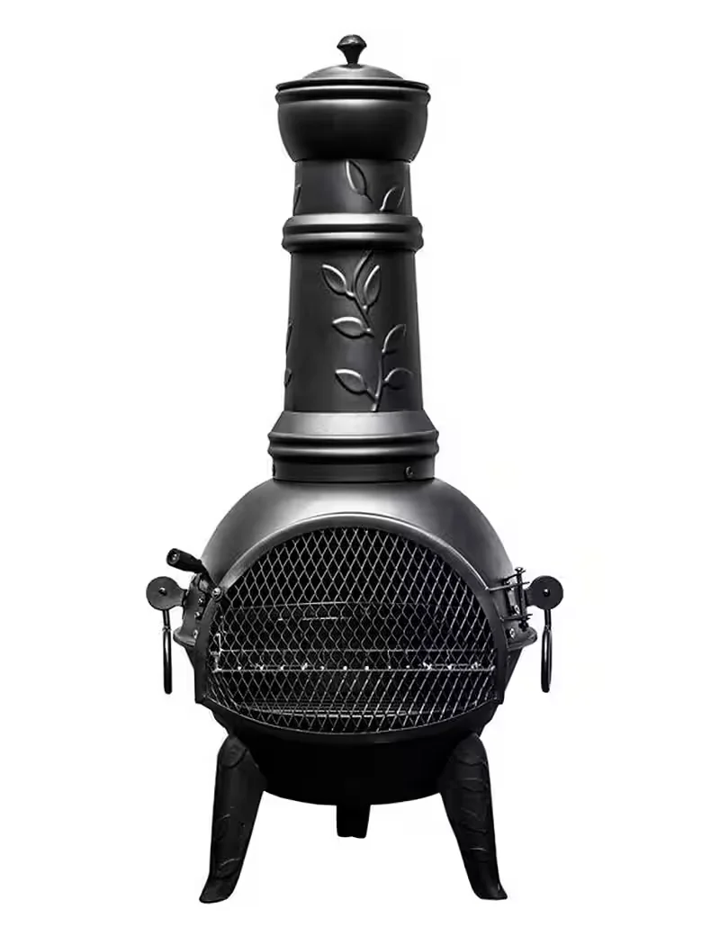 Buschbeck Grillkamin Leaf 136 Gartenkamin für Terrasse