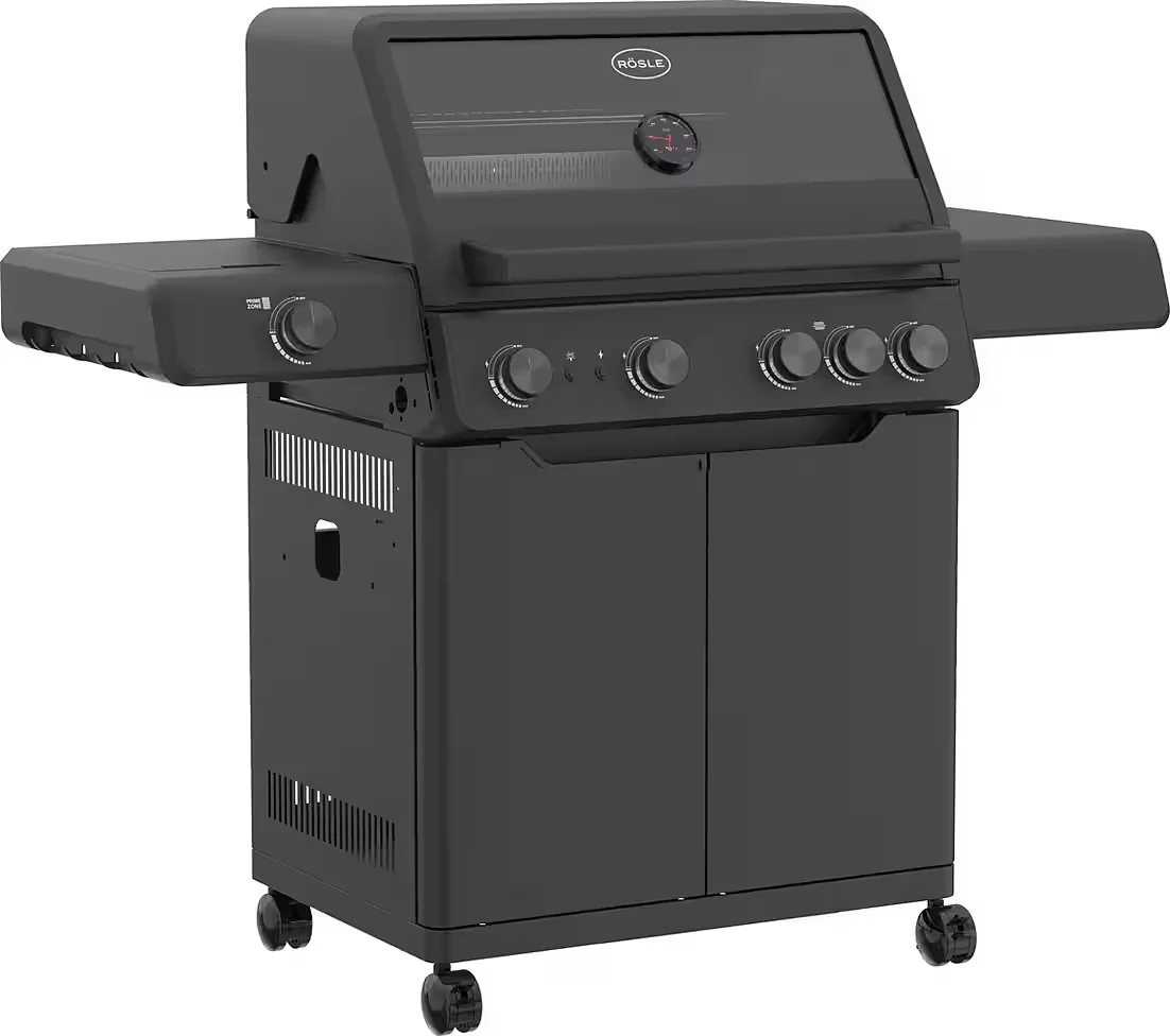 ALLFLAME Gasgrill Hero 4 BBQ Grill für Garten und Terrasse
