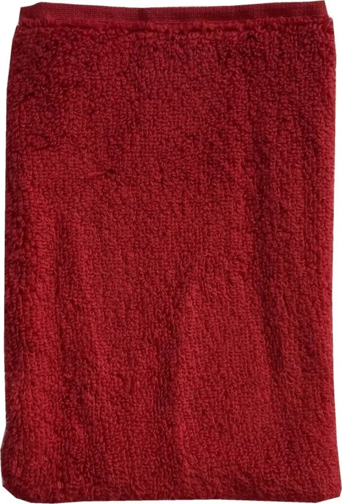 Frottee Waschlappen Star II 15x21 cm rot