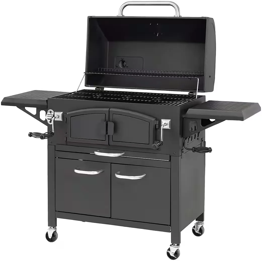 Smoker Grand Ontario BBQ Räuchergrill für Garten und Terrasse