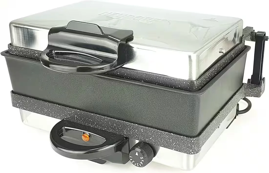 Kontaktgrill Granit mit Kasserolle Tischgrill