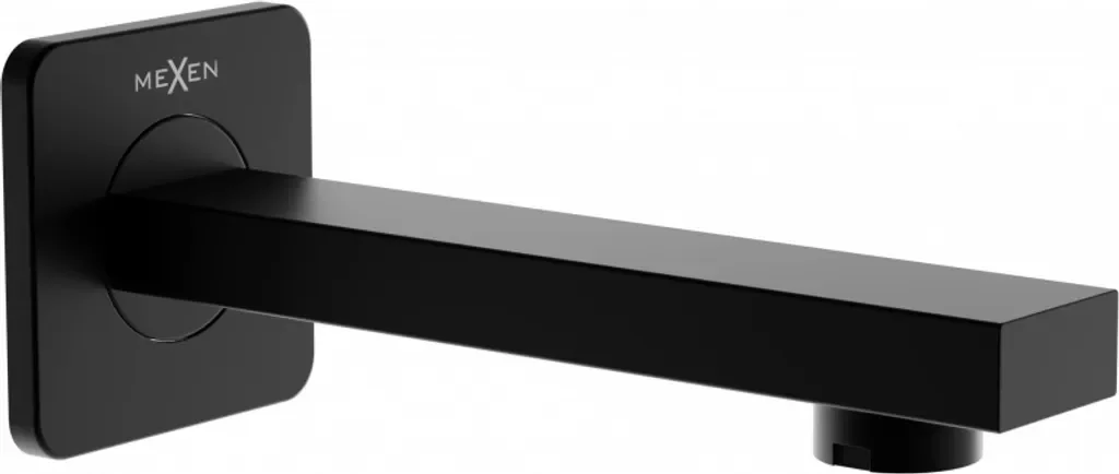 Mexen Cube Wannenfüller Wandmontage Schwarz 79370-70 Badarmatur