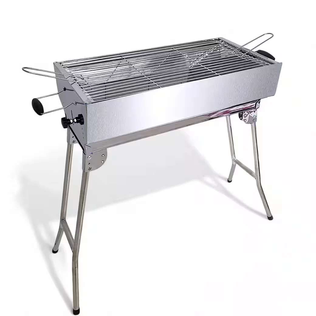 Mangal Kairat - Holzkohlegrill Schaschlikgrill 10 Spieße 230 V Motor